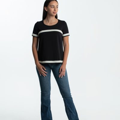 Camiseta perlas