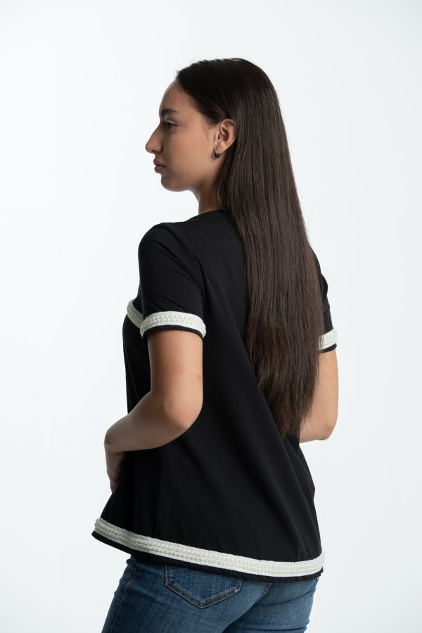 Camiseta perlas
