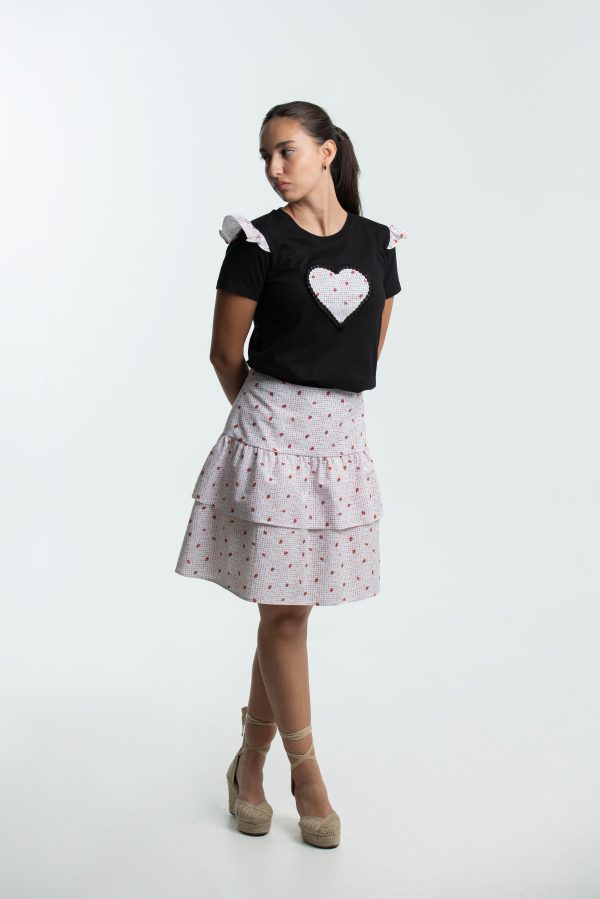 Falda cora