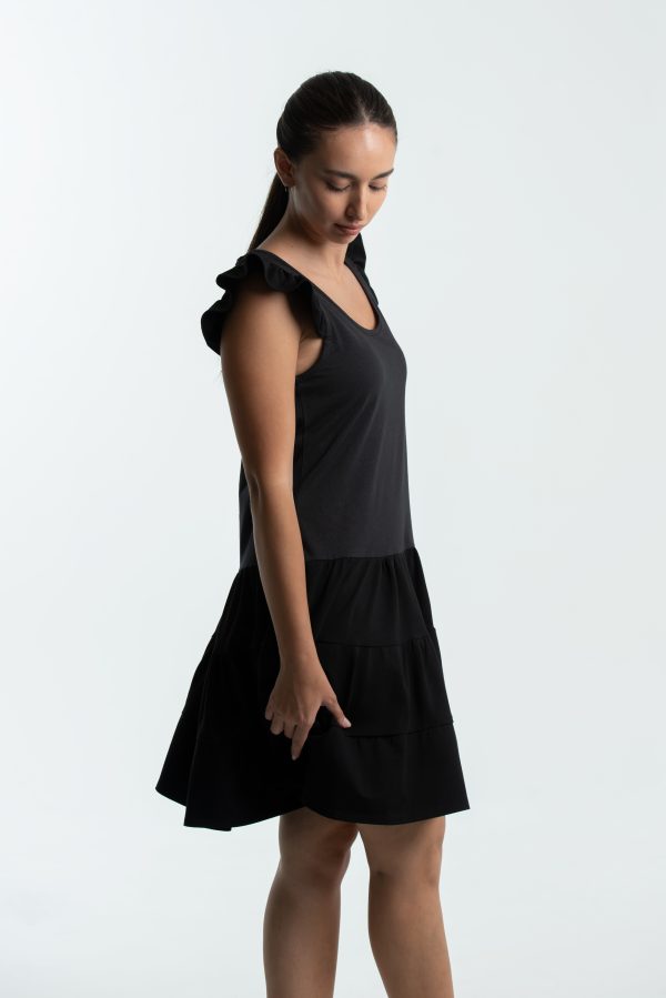 Vestido marina liso