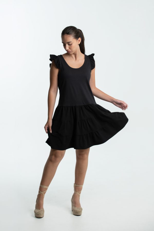 Vestido marina liso