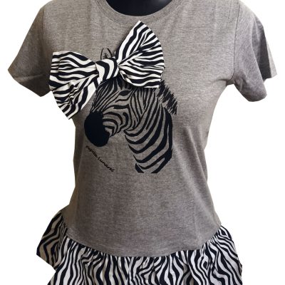 Camiseta Cebra faldon