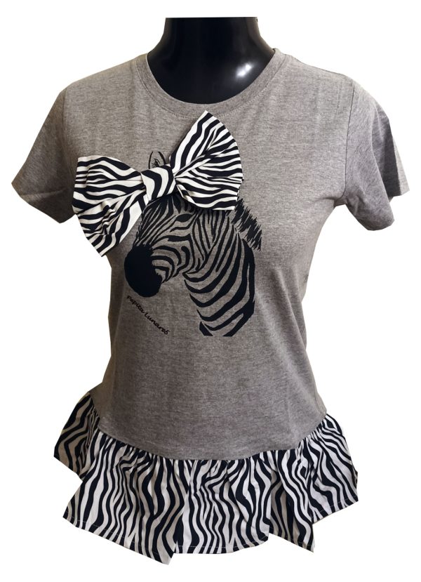 Camiseta Cebra faldon