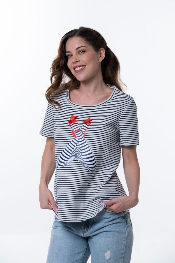 Camiseta Pipi rayas