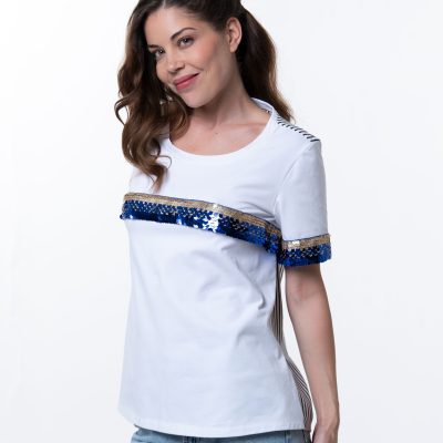 Camiseta lentejuelas