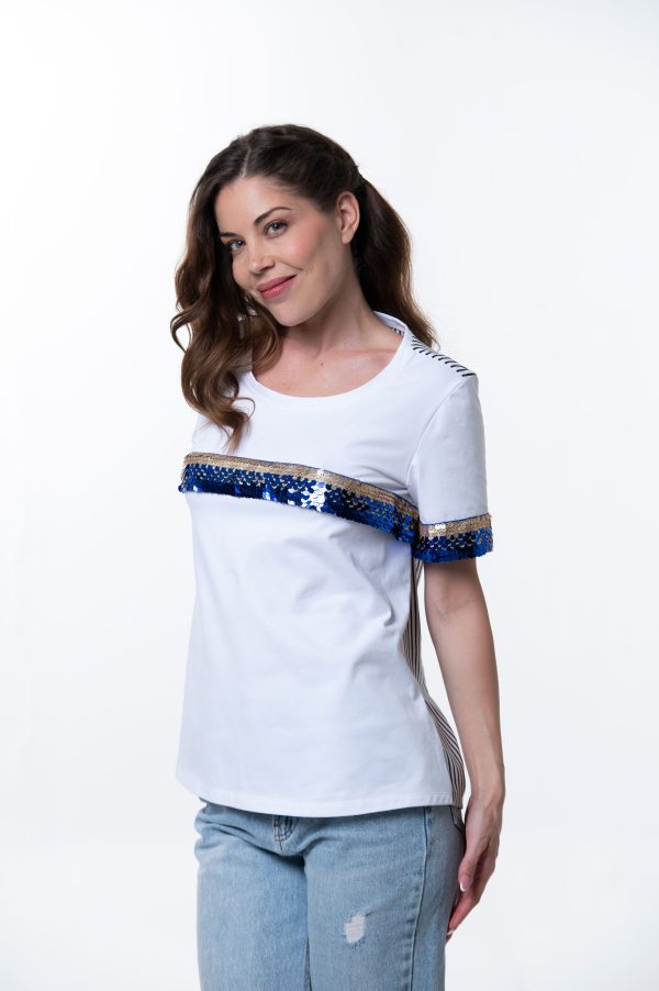 Camiseta lentejuelas