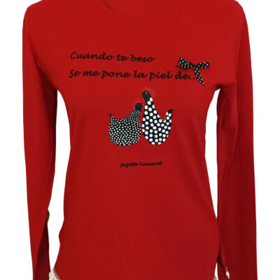 Camiseta Cuando Me Besas