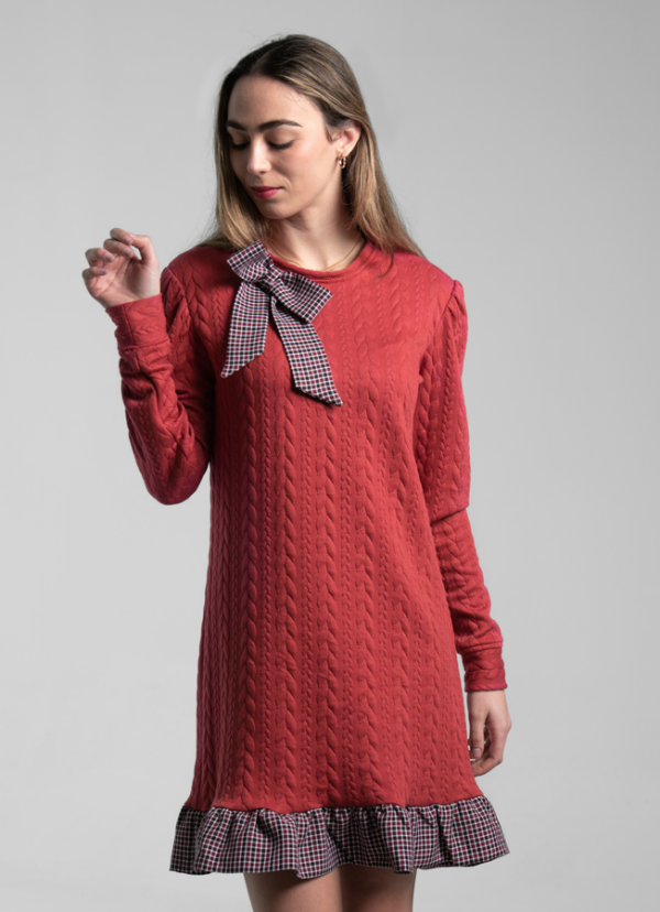 Vestido ESpigas Vichi